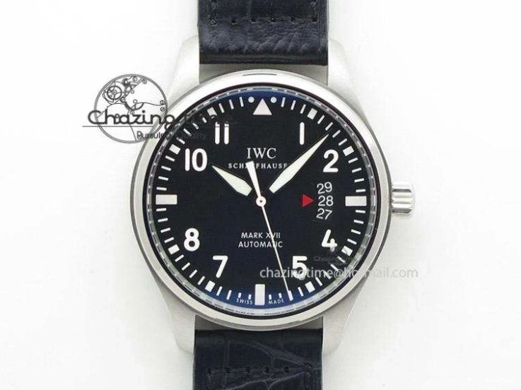 MIROTIME 0207 Top Gun Pilot Mark XVIII Limited “SFTI” M+F 1:1 Best Edition Black Dial on Green Nylon Strap A WaterResistant 7064